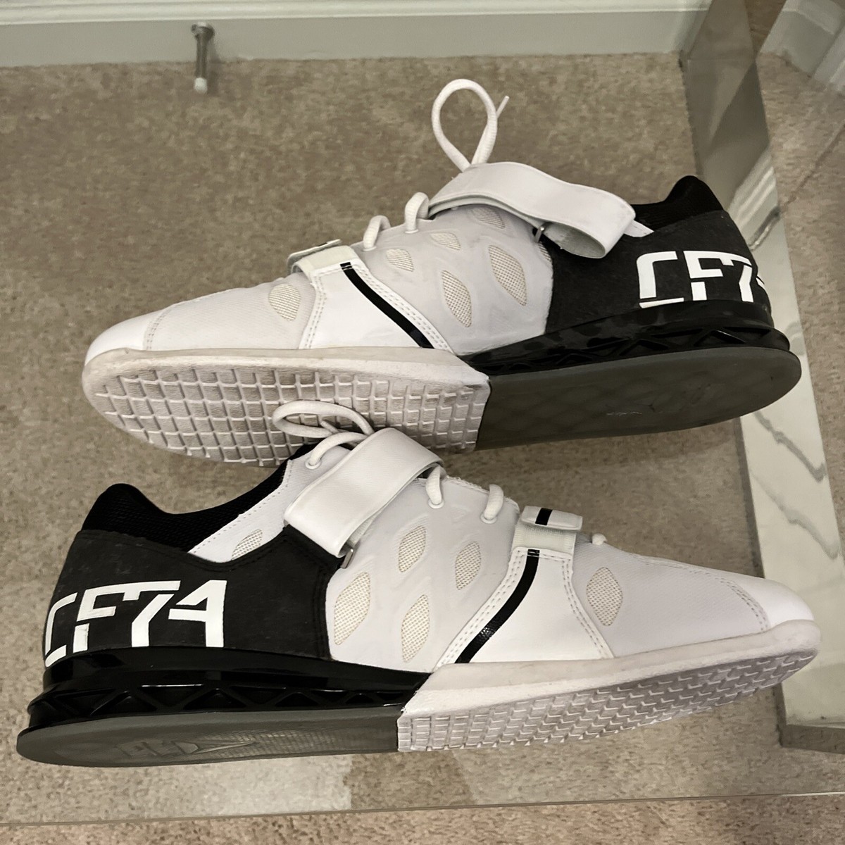 Reebok CrossFit Lifter Plus 2.0 Mens 9.5 White Black M43856 Weightlifting CF74 Men main image 2