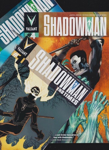CLEARANCE BIN: SHADOWMAN 1-16 VG 2012 Valiant comics sold SEPARATELY you PICK