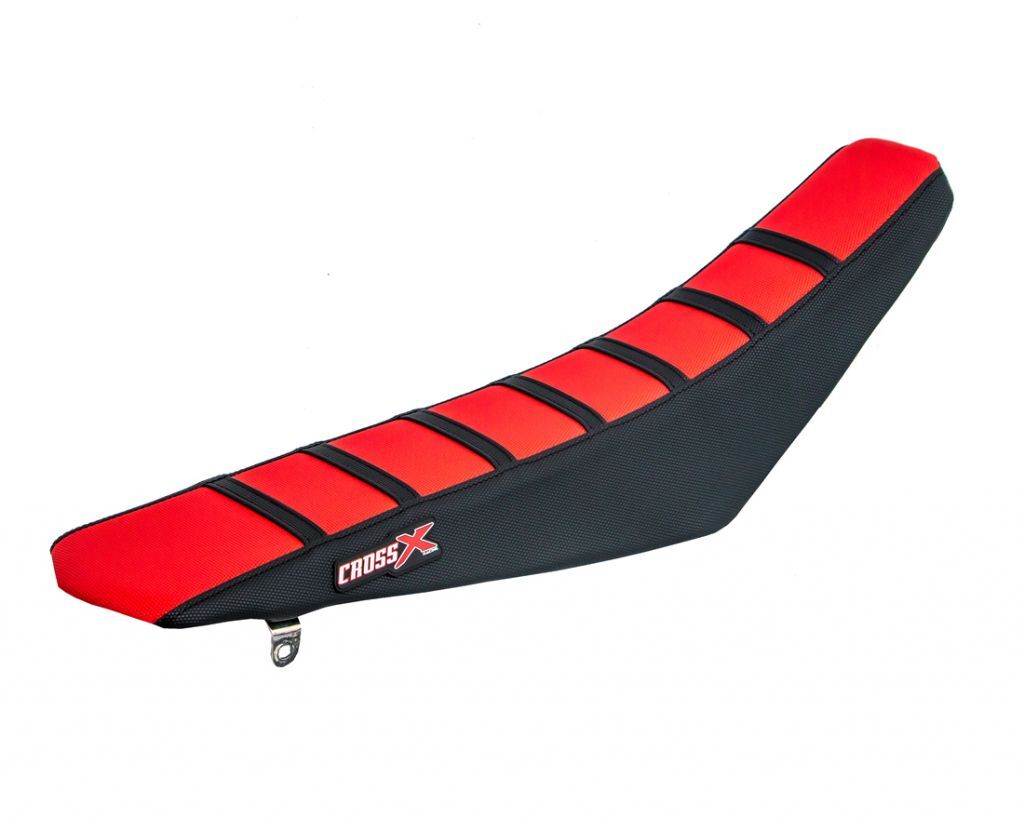 Housse de selle CRF 250 antidérapante à bandes pour grip moto Honda 2009-2012