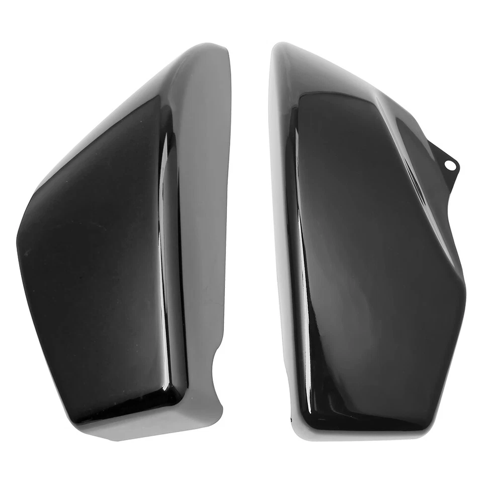 Pair Battery Side Fairing Covers Fit For Honda VTX1800 R/S/N/F/T Retro 2002-2008 - Imagem 3 de 4