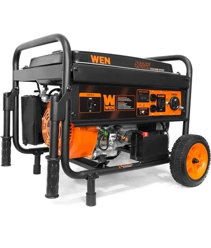 WEN 4750-Watt Portable Generator With Electric Start Gas Powered 56475 New
