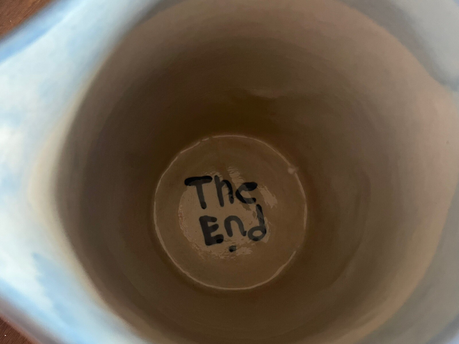 M. A. Hadley 6 1/2" Cow Pitcher Country Blue eBay