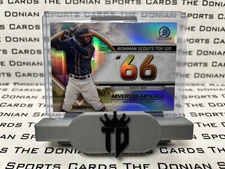2023 Bowman Chrome Aeverson Arteaga Bowman Scouts Top 100 Insert #BTP-66