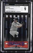 2002 Donruss Best of Fan Club Todd Helton CGC 9 MINT #60/100 SSP Great Card RARE