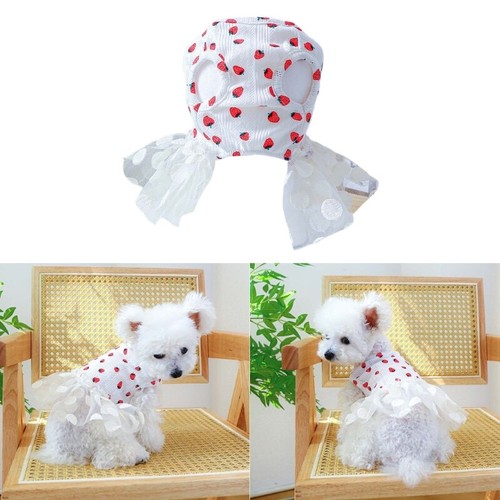 Dog Dress Dog Polka Dot Dress Dog Dresses Dog Princess Dress Pet