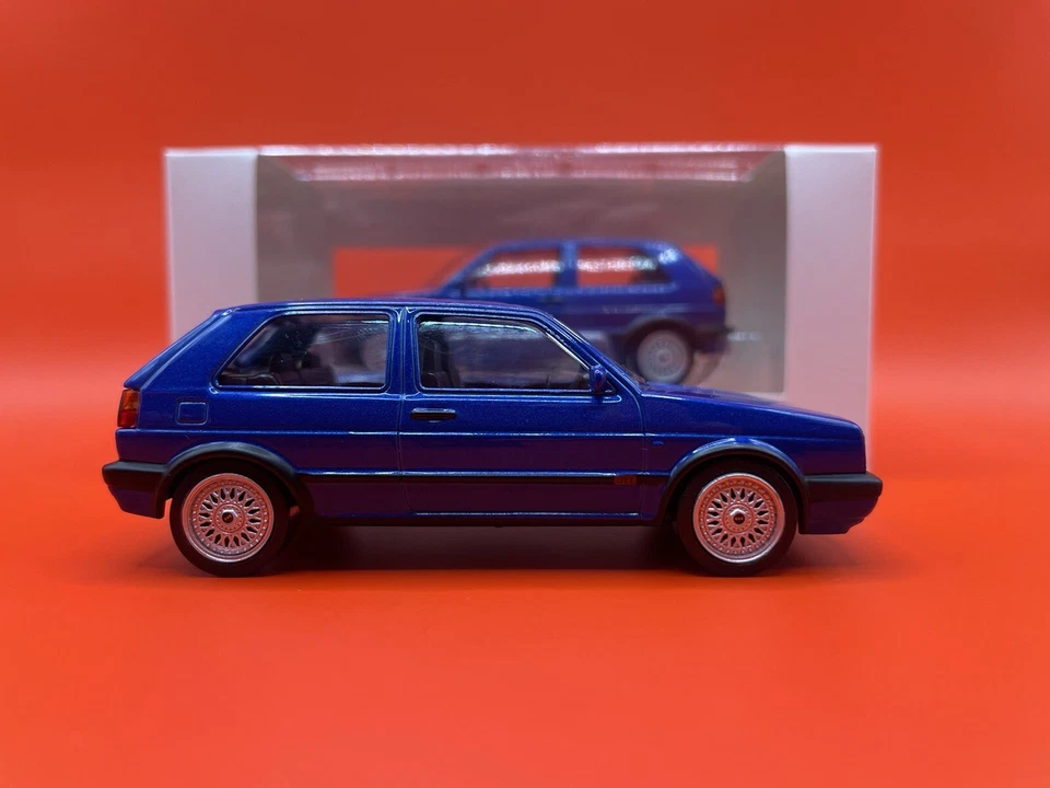 *AZUL LIMITADO* Norev VW MK2 Golf GTI G60 16V 1/43 Modelo Azul BBS RM Jetta VR6 Foto 2 de 4