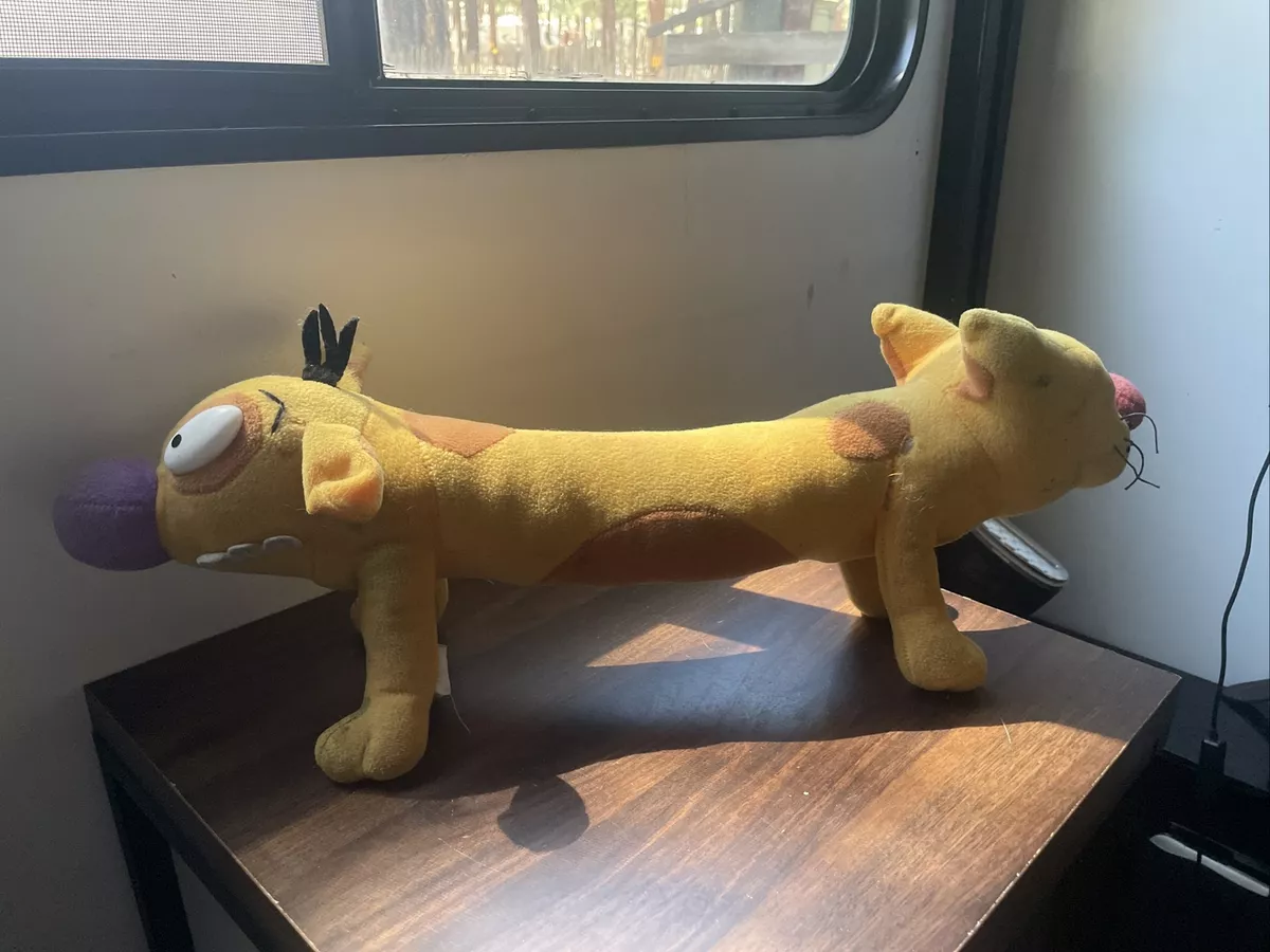 2002 Nanco Catdog 20 Plush Stuffed Toy Nickelodeon Nicktoon Cartoon Vintage