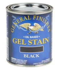 General Finishes Oil Base Gel Stain 1 Pint Black