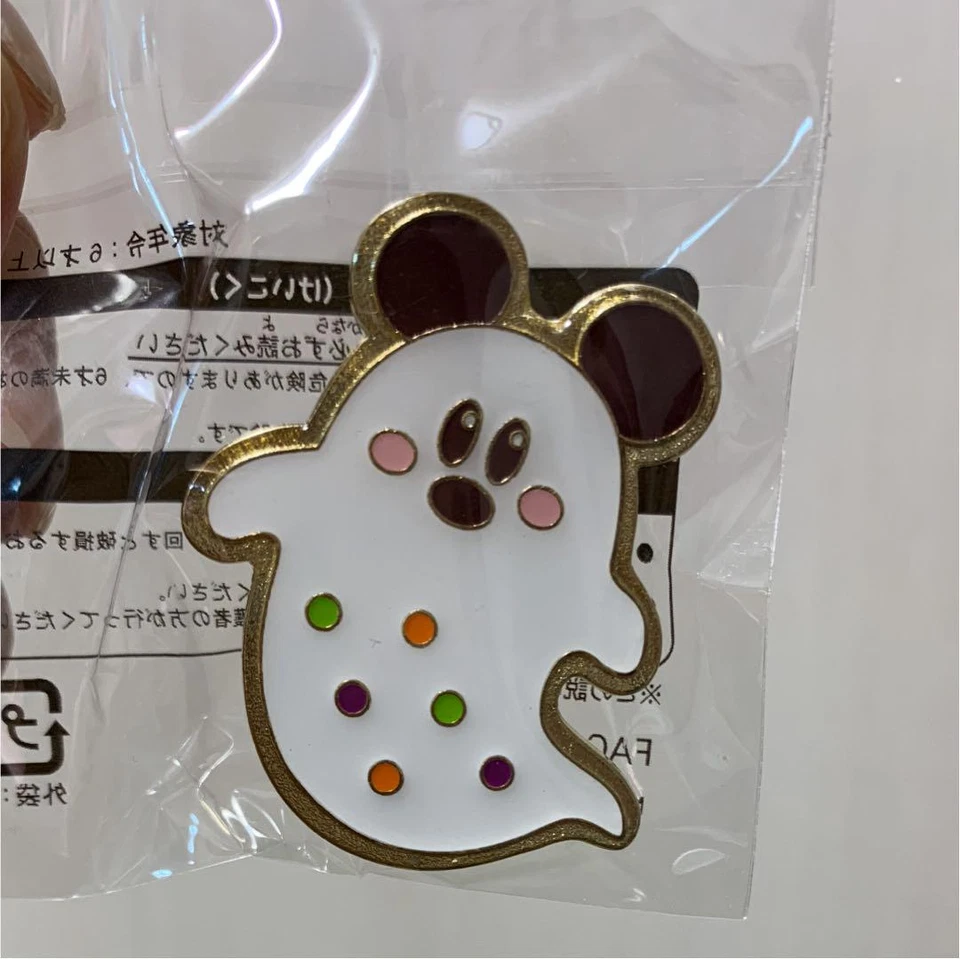 Tokyo Disney Resort Juego Premio Pin Set Halloween Mickey & Minnie Ghost JAPÓN NUEVO Foto 2 de 3