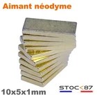 839# 10 neodymium magnets 10x5x1.5mm for train network ILS HO N
