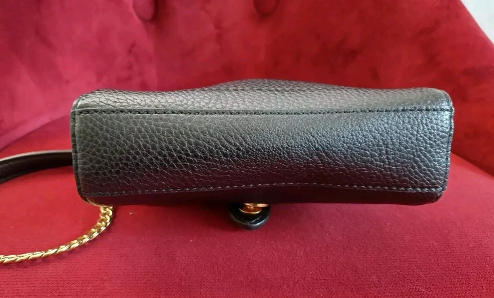 Bonito Bolso Croosbody Abree Negro Colección Carlisle Ralph Lauren Foto 4 de 4