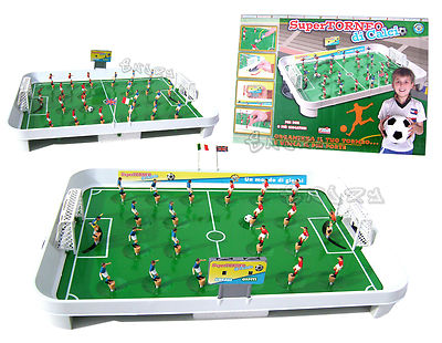 calcio a molla da tavolo calcetto giocattolo idea regalo natale 50