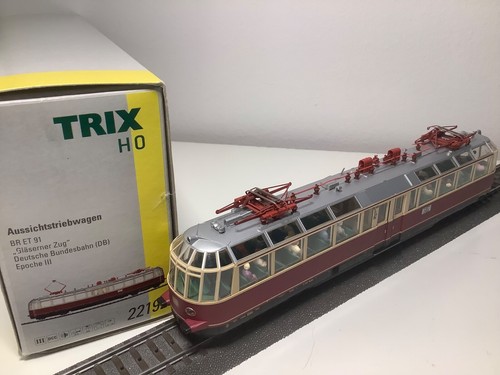 Trix 22192(DC) Aussichtstriebwagen ET 91 der DB, DCC, SOUND, NEU & OVP!3 | Zustand: Neu