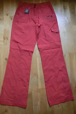 Eddie Bauer Ripstop  Cargo Hose rot, Gr 36 , neu