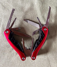 Edles Multifunktionstool, Multifunktionswerkzeug, 15 Tools, NEU OVP rot  Nordcap