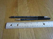 New York Central System General Office Railroad Vintage Pencils FREE SHIP