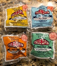 Disney's Tale Spin 1989 Happy Meal Toys Full Set