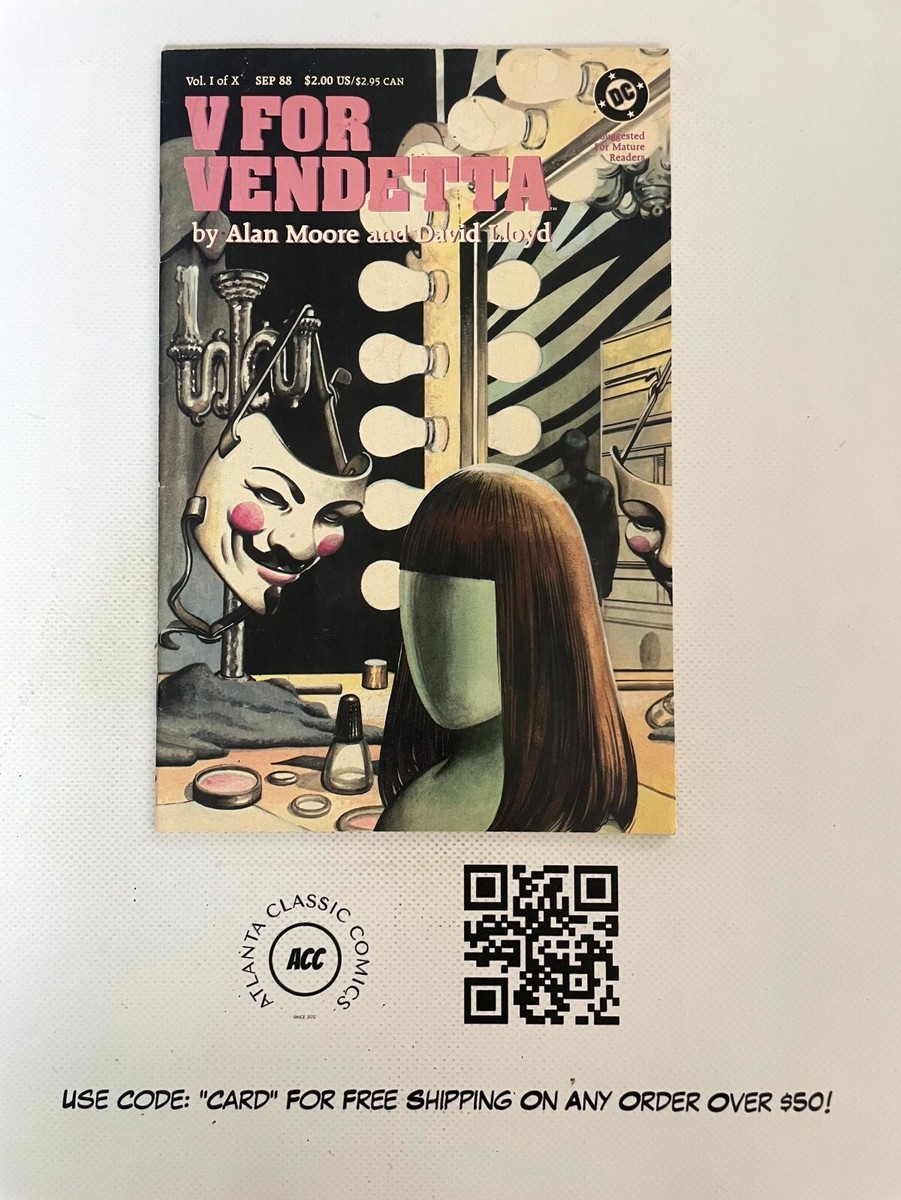 V For Vendetta # 1 NM- DC Comic Book Alan Moore David Lloyd 20