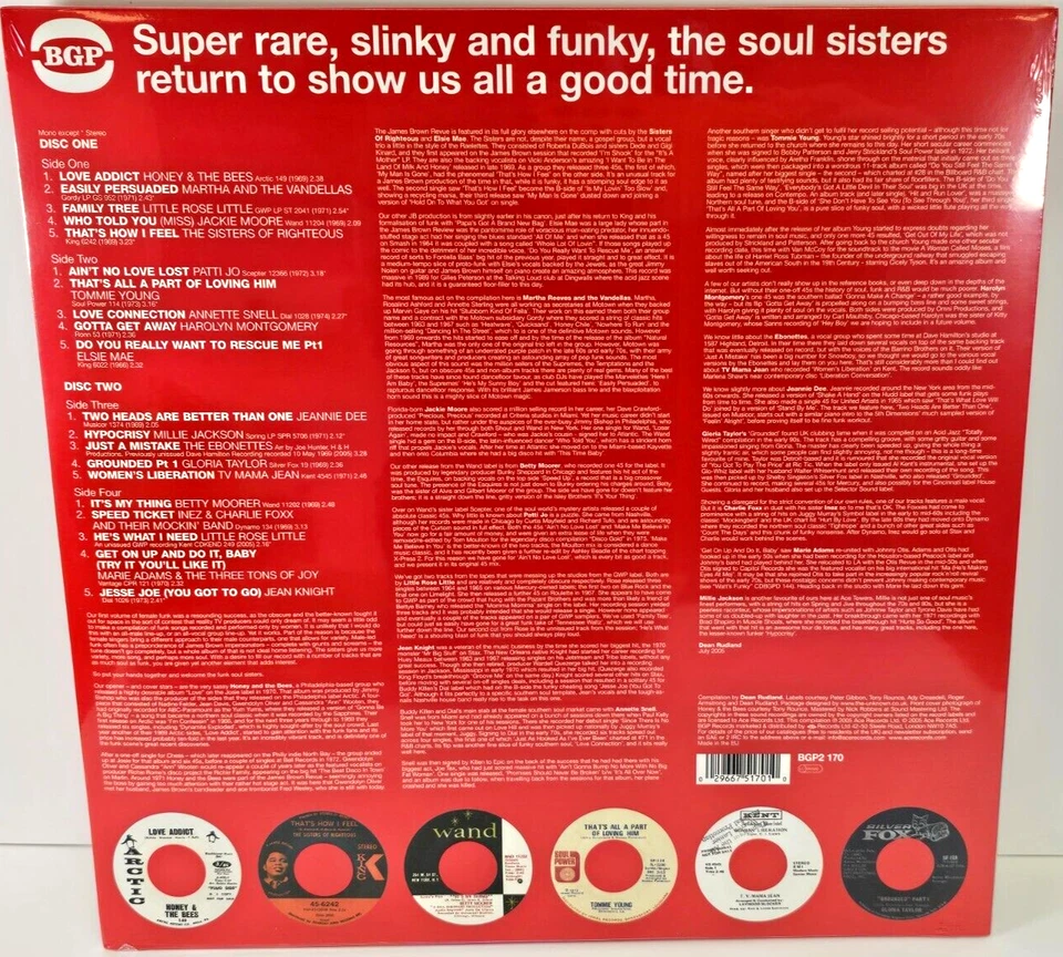 The Return Of The Funk Soul Sisters 2 x LP Album vinyl record compilation V/A - Image 2 of 4