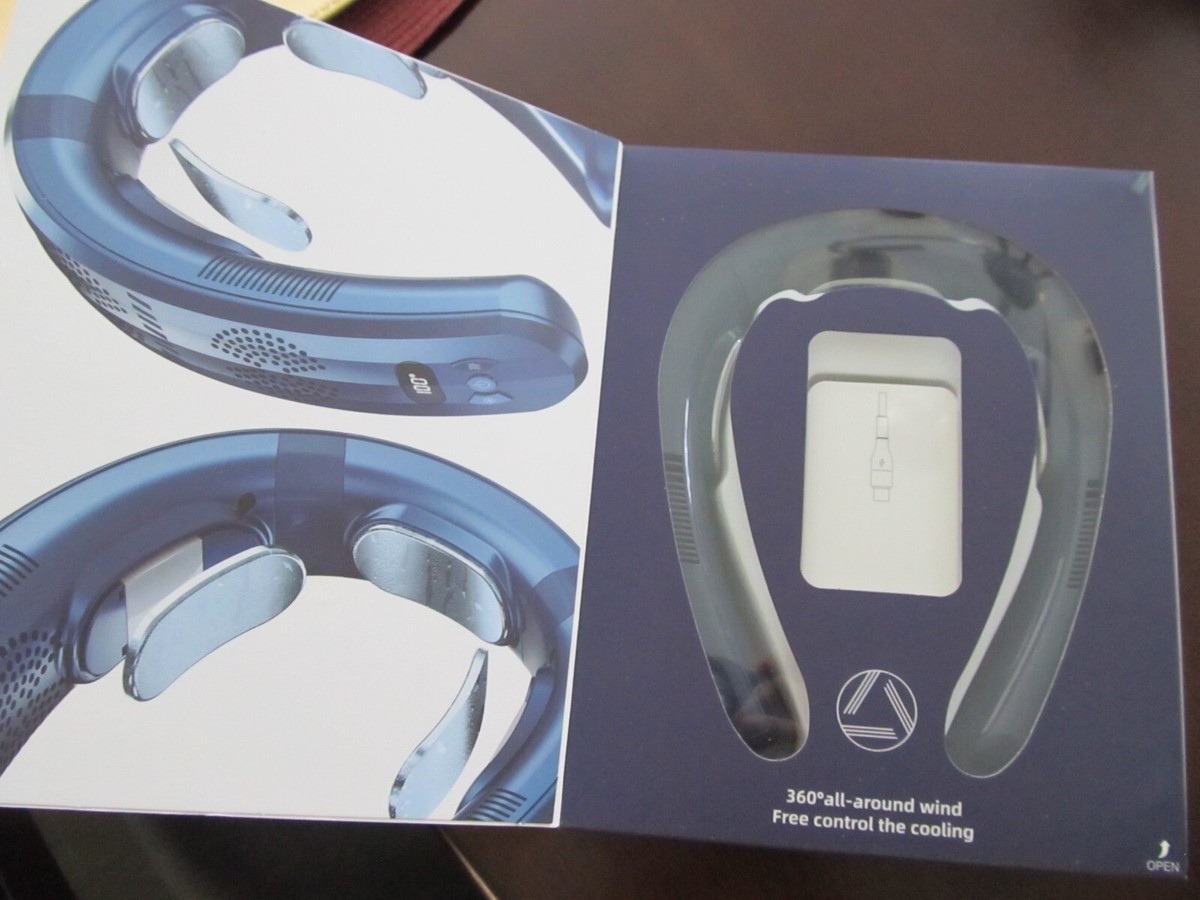Ice Engine 06. Wearable Air Conditioner. Neck A/C Cooler