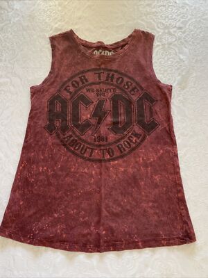 Women’s XS AC/DC Tank Top | eBay