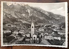 PONTEBBA 1958 PANORAMA WITH THE SANCTUARY IN BEAUTIFUL VIEW-66698