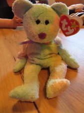 TY Beanie Baby - Groovy the Bear - New and Unplayed