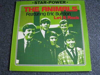 The Animals-Let it Rock LP-Eric Burdon-1973 Germany-Intercord-INT 128.611 