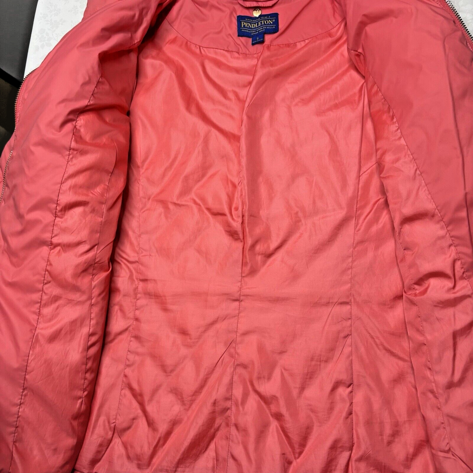 PENDLETON Base Warmth Duck Down Coral Puffer Jack… - image 4