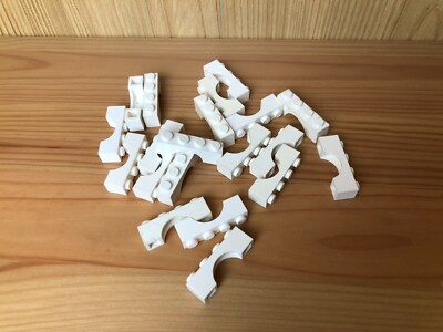Lego 20x 3659 Brick Arch 1 x 4 Bogen Weiß White Ritter Bogenstein Brückenstein