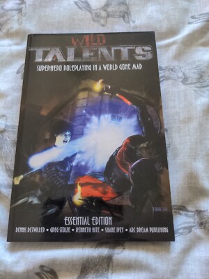 Wild Talents: Superhero Role Playing Game Essential Edition - Cubicle Seven