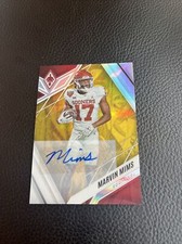 2023 Panini Chronicles Draft Picks Phoenix MARVIN MIMS Gold Rookie Auto 04/10