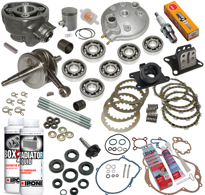 Pack moteur origine Minarelli AM6 pour moto Beta RR et Fantic Caballero