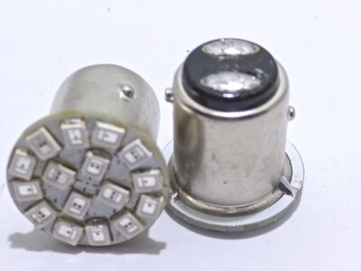 Lampada Led P21/5w BAY15d Colore Rosso - Meloni Motori - Foto 10