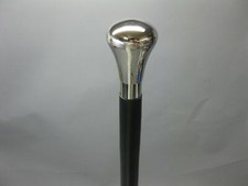 Antique Style Silver Brass Vintage Designer Handle Walking Wooden Stick Cane New