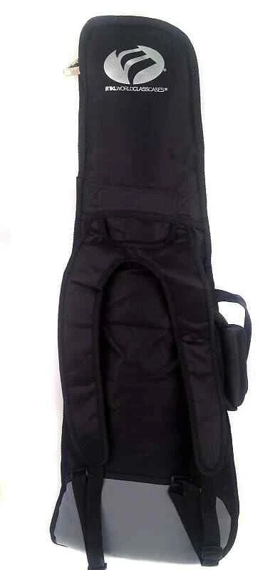 TKL 4629 Tradicional Cinturón Negro Acolchado Lap Acero Guitarra Gig Bag Foto 4 de 4