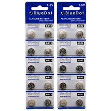 FREE SHIPPING FROM USA 20 AG12 LR43 LR186 V12GA 186 SR43 Alkaline Battery NEW!