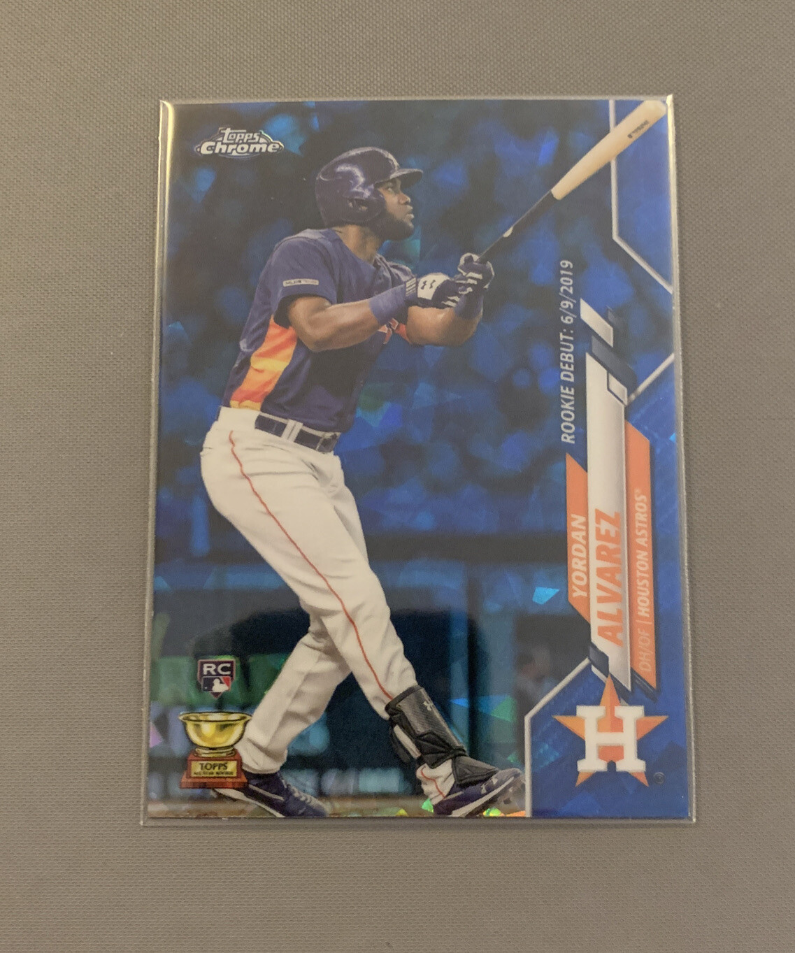 2020 Yordan Alvarez Topps Chrome Sapphire RC Rookie QUANTITY
