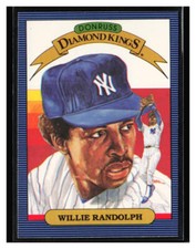 1986 Donruss Diamond Kings #16 Willie Randolph