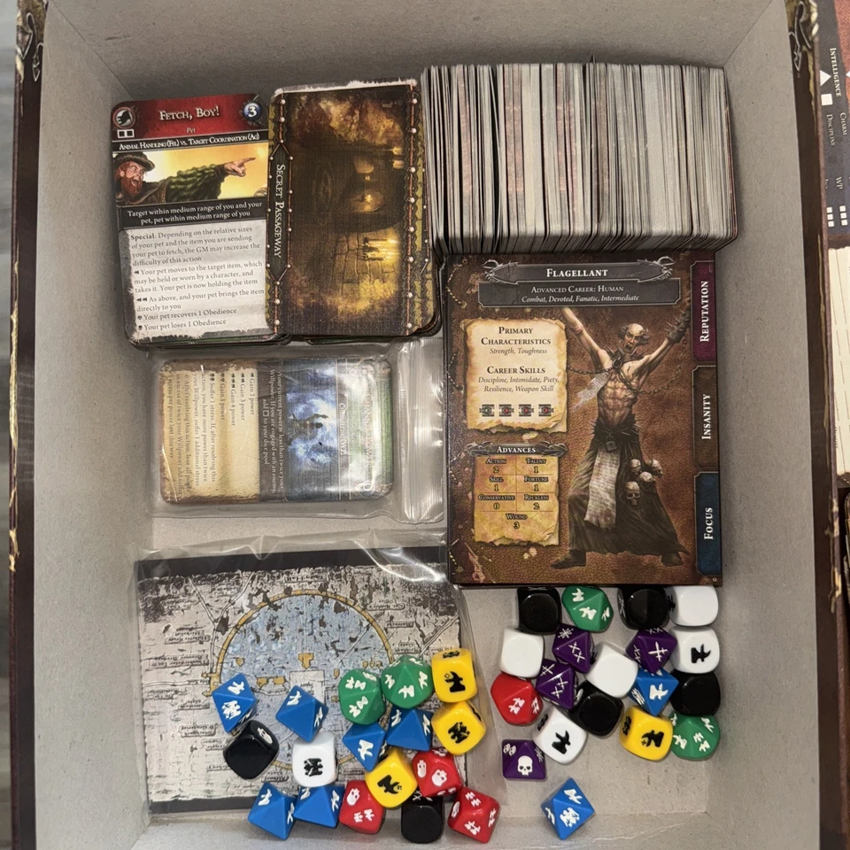 WARHAMMER FANTASY JUEGO DE ROL - SET BÁSICO 2010 EN CAJA algunos precintados Foto 3 de 4