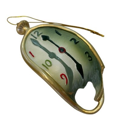 Dali Clock Ornament- 4  The Disintegration Of The Persistence Of Memory -Museum