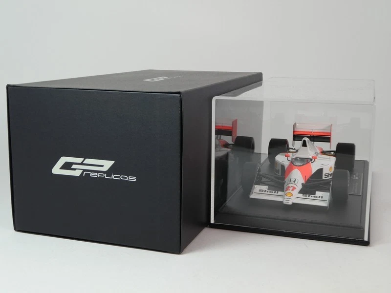 GPReplicas Mclaren Honda MP4/5B #27 Ayrton Senna WC 1990 GP Monaco 1/18 GP034C - Immagine 4 di 4