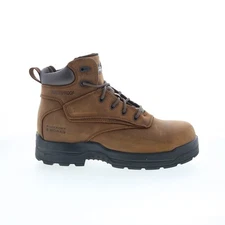 Rockport Works Steel Toe Brown RK6631 Mens Brown Wide Work & Safety Boots