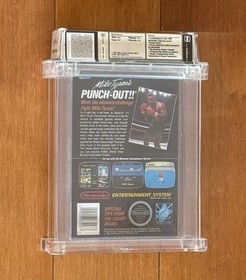Mike Tyson's Punch-Out Nintendo NES 9.6 CIB 9.4 Box Plastic Seal WATA CGC VGA X