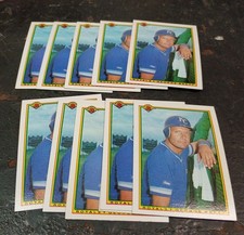 Lot Of (10) GEORGE BRETT 1990 Bowman Baseball Cards #382 HOF MINT KC Royals 