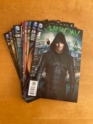 Arrow #1-12 set DC Comics The CW TV tie in (2013)