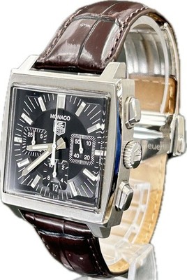 TAG HEUER Monaco Chronograph CW2111-0 Automatik Herrenuhr TOP A7296