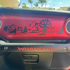 Aftermarket Jeep Wrangler Jl Gladiator Jt Dashboard Decal Wolf Mountain C Aftermarket Jeep Wrangler Jl Gladiator Jt Dashboard Decal Wolf Mountain C