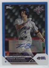 2023 Topps Pro Debut Blue Foil Auto 19/150 Tanner Schobel #PD-168 Auto 17ok
