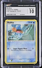 2006 POKEMON POP SERIES 4 #11/17 MUDKIP CGC 10 GEM MINT (READY TO SHIP)